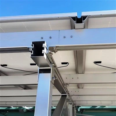 Carport solari modern