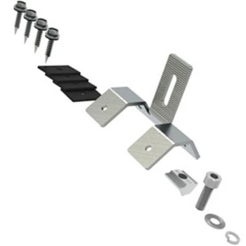 Rack ta 'Panel Solari ganċ tal-bjut tat-Trapezoid tal-Metall