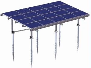 Sistema ta 'Immuntar Solari PV tal-Art tal-Aluminum
