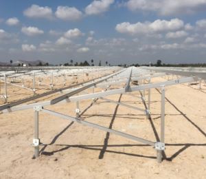 Customized Aluminum PV Struttura Kit