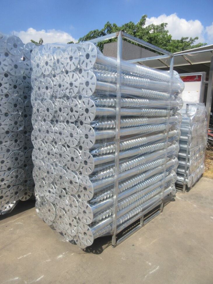 1600 mm Galvanizzat Steel Pile