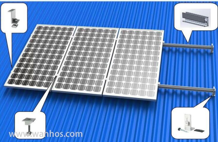 Solar Pv Metal Roof Installation Solar Panel Mounting System