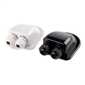 ABS Solar Double Cable Entry Gland għall-RV