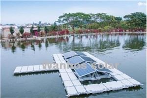 Sistema ta 'Immuntar f'wiċċ l-ilma PV