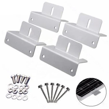 Pannelli Solari ta 'l-Aluminju Z Bracket
