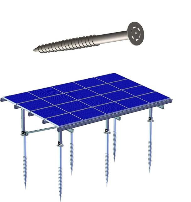 Diagram of China Screw Type Ground Anchors