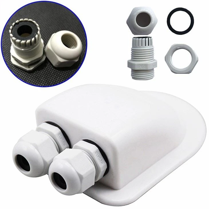 Waterproof Double Cable Entry Gland
